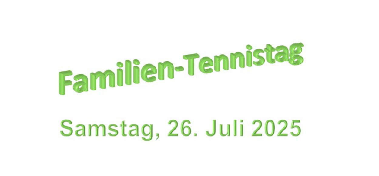 Familien - Tennistag